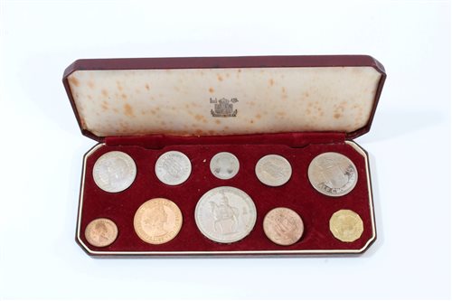 Lot 135 - G.B. Coronation Elizabeth II Ten-Coin Proof...