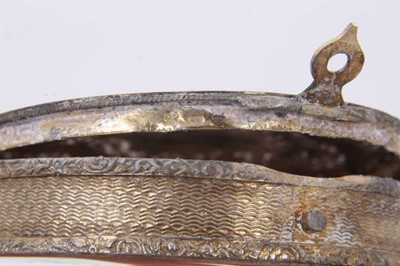 Lot 799 - Continental enamel filigree box, three further boxes