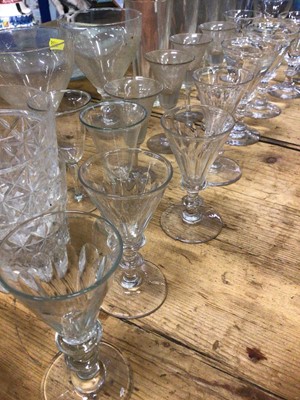 Lot 12 - Collection of 19th century and later drinking glasses
