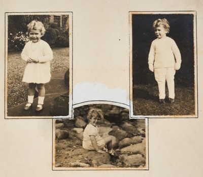 Lot 39 - T.R.H. Princess Elizabeth, Princess Margaret and The Duchess of York, charming family