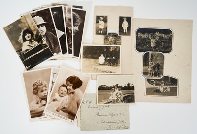 Lot 39 - T.R.H. Princess Elizabeth, Princess Margaret and The Duchess of York, charming family