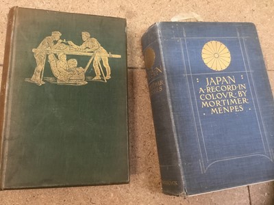 Lot 1709 - Clive Holland, Things seen in Japan, H.B. Tristram, Rambles in Japan and Mortimer Menpes, Japan a record in colour (3)