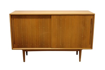 Lot 1313 - 1950s Heals satin birch sideboard