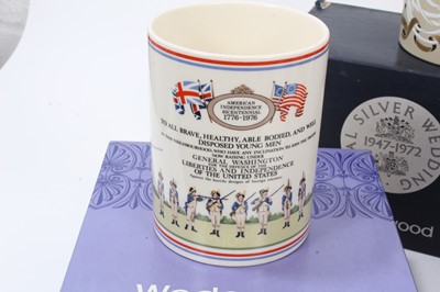 Lot 149 - Collection of Wedgwood commemorative mugs