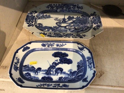 Lot 235 - Two 18th century Chinese dishes
