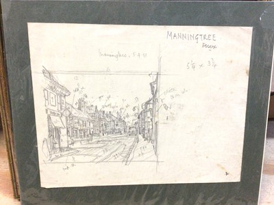 Lot 315 - Leonard Squirrell (1893-1979) five drawings, various books (4) and modern prints (8)