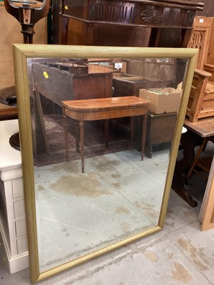 Lot 958 - Large bevelled wall mirror in gilt effect frame, 100cm x 131cm