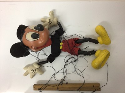 Lot 1827 - Pelham Mickey Mouse puppet, SL type in original box.