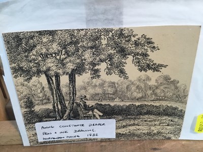 Lot 240 - Anne Constance Draper (19th century) group of drawings