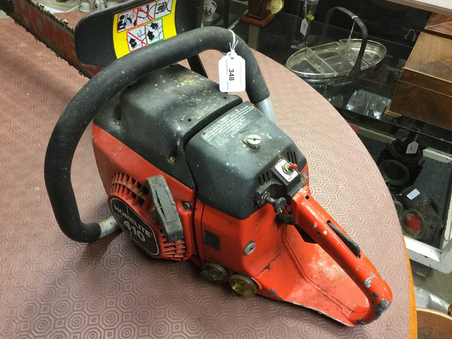 Lot 348 - Homelite 410 Petrol Chainsaw