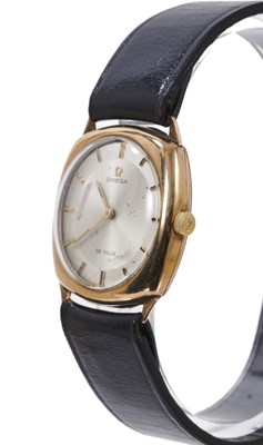 Lot 149 - 1950s Omega De Ville 9ct gold cased wristwatch
