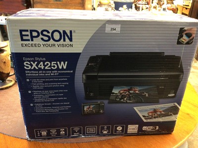 Lot 254 - Epson Stylus SX425W 3 in 1 printer - unopened