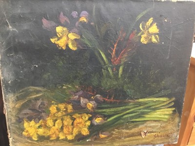 Lot 377 - Lot oils, watercolours and sundry pictures