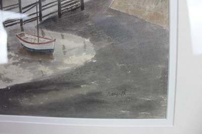 Lot 162 - Vivian Pitchforth RA (1895-1982), watercolour seascape