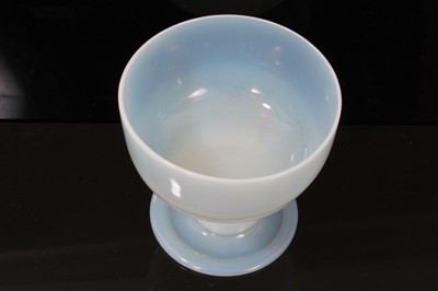 Lot 293 - An early 19th century opaque glass bowl