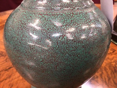 Lot 130 - Chinese robin’s egg vase