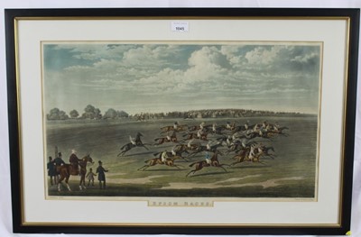 Lot 1045 - Three 19th century Racing engravings