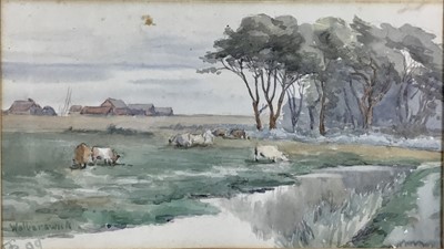 Lot 319 - Theresa Buxton (1899) watercolour, Walberswick