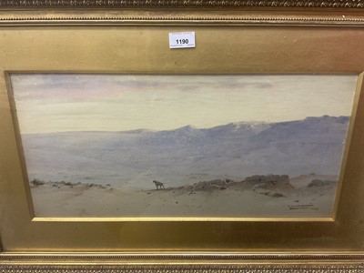 Lot 206 - Robert George Talbot-Kelly (1861-1934) watercolours, Eastern scene