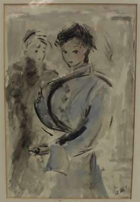 Lot 323 - Elinor Bellingham Smith (1906-1988) two works on paper