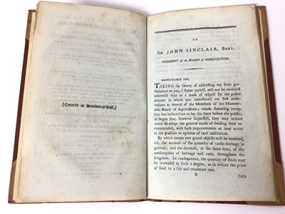 Lot 694 - Lawson S. - An Essay on the use of Mixed and Compressed Cattle Fodder, for Feeding and Fattening Horses, Oxen, Cows, Sheep, Hogs or Pigs, particularly adapted for young stock and for horses or catt...