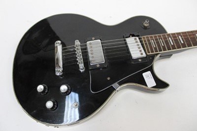 Lot 2307 - 1970s/1980s Japanese LP Eros electric guitar and a Satellite electric guitar, both from same factory (2)