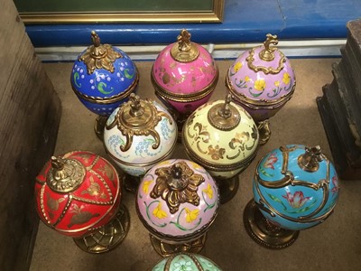 Lot 108 - Faberge musical eggs