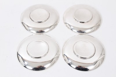 Lot 163 - Four silver Hoares bank anniversary dishes