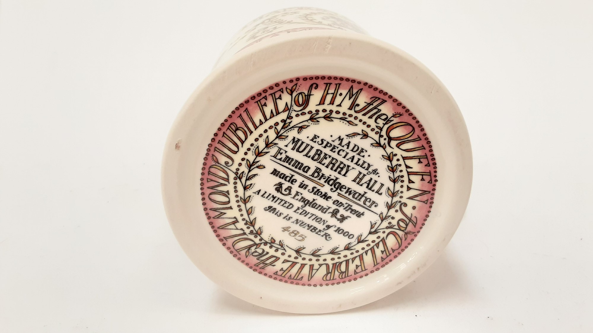 Lot 1142 Emma Bridgewater Diamond Jubilee Limited