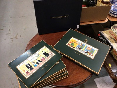 Lot 100 - Collection of Tottering Hall placemats, including some boxed