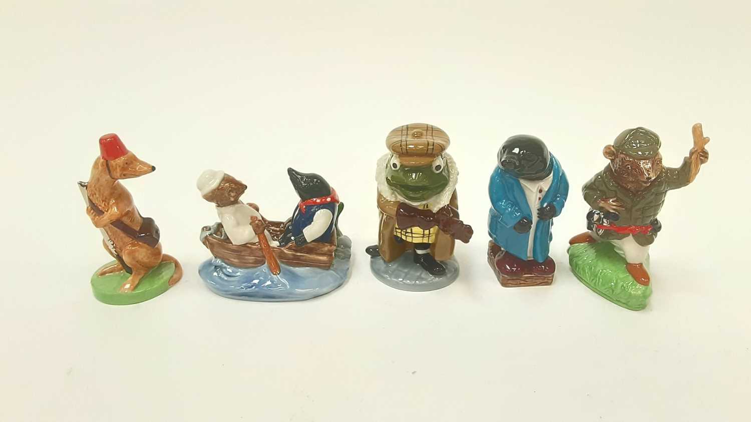 Lot 1145 - Set of five Wade Wind in the Willows
