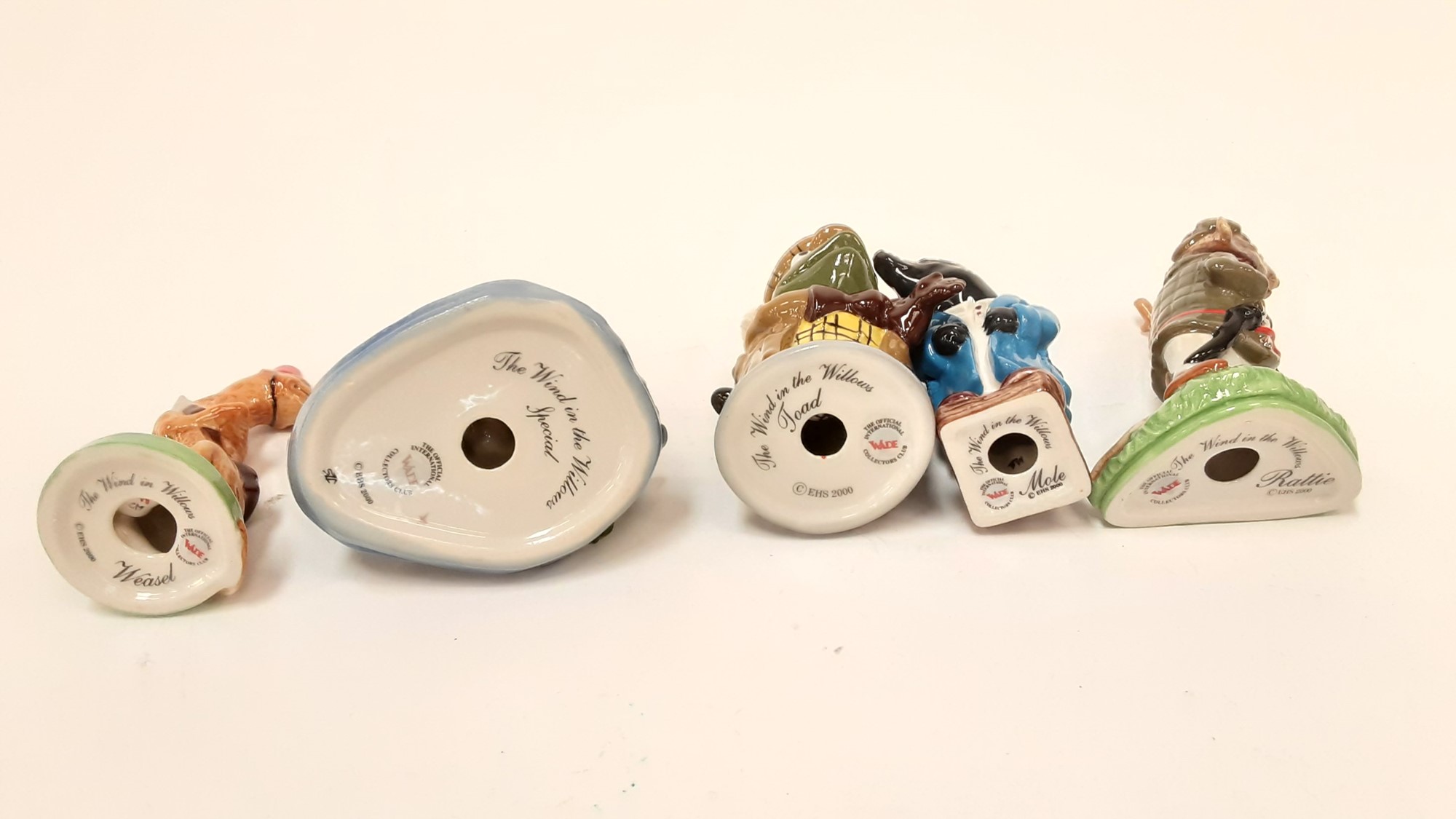 Lot 1145 - Set of five Wade Wind in the Willows