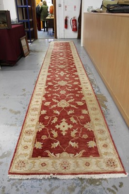 Lot 1528 - Very long Turkish style runner