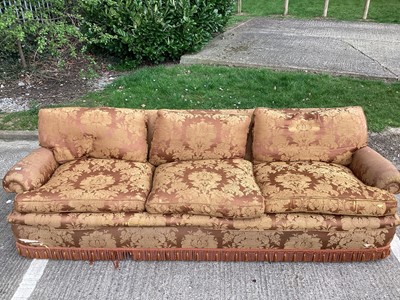 Lot 1455 - Large country house sofa