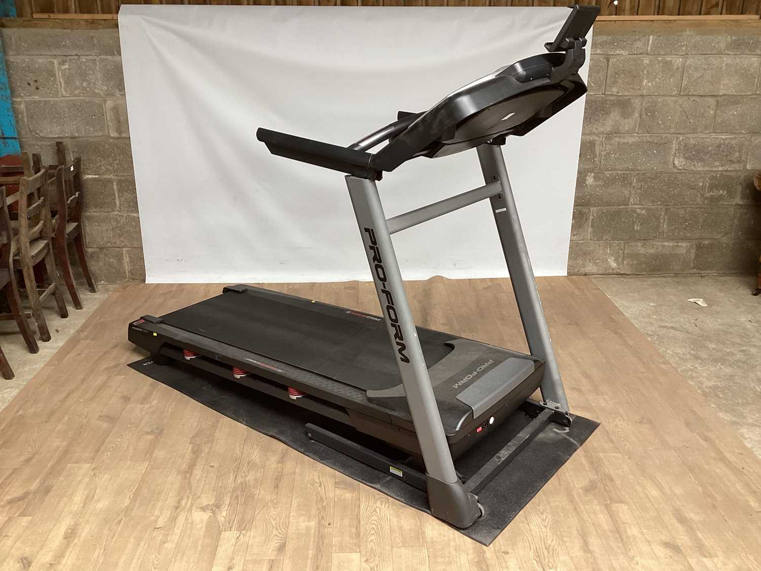 Lot 6 - Pro-form Shox3 running machine, as new with instructions
