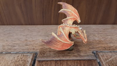 Lot 1173 - Collection of 29 resin dragons including Enchantica