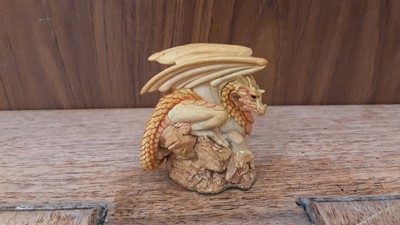 Lot 1173 - Collection of 29 resin dragons including Enchantica