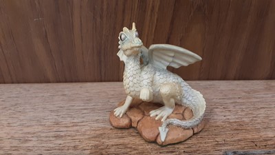 Lot 1173 - Collection of 29 resin dragons including Enchantica