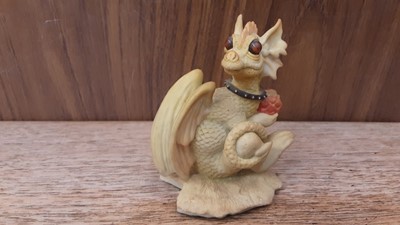 Lot 1173 - Collection of 29 resin dragons including Enchantica