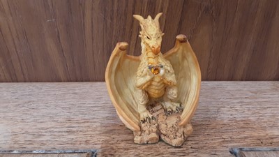 Lot 1173 - Collection of 29 resin dragons including Enchantica