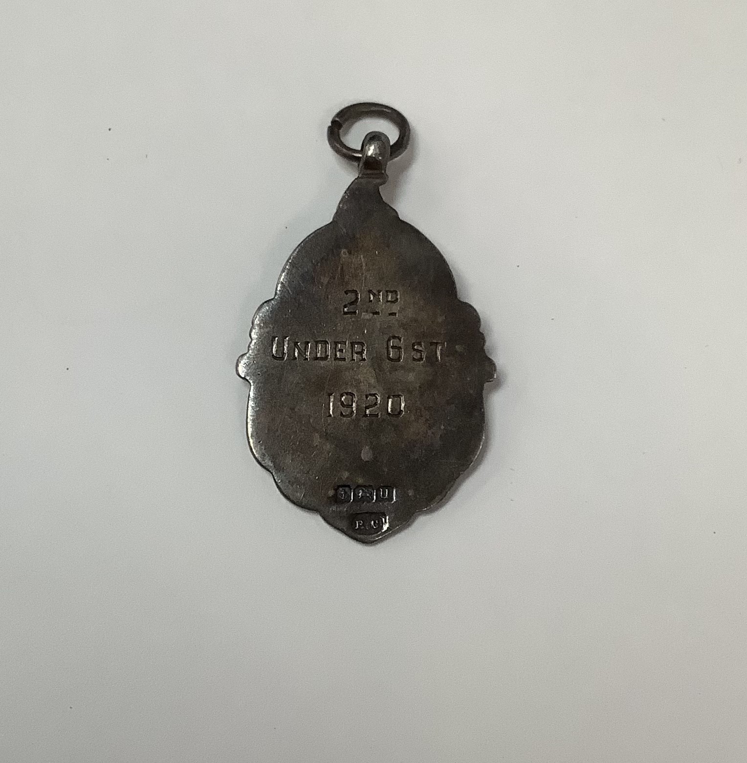 Lot 2531 - Silver Church Lads Brigade boxing medal