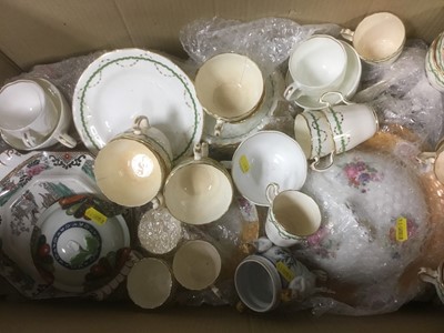 Lot 218 - 19th century English teaware and other decorative china