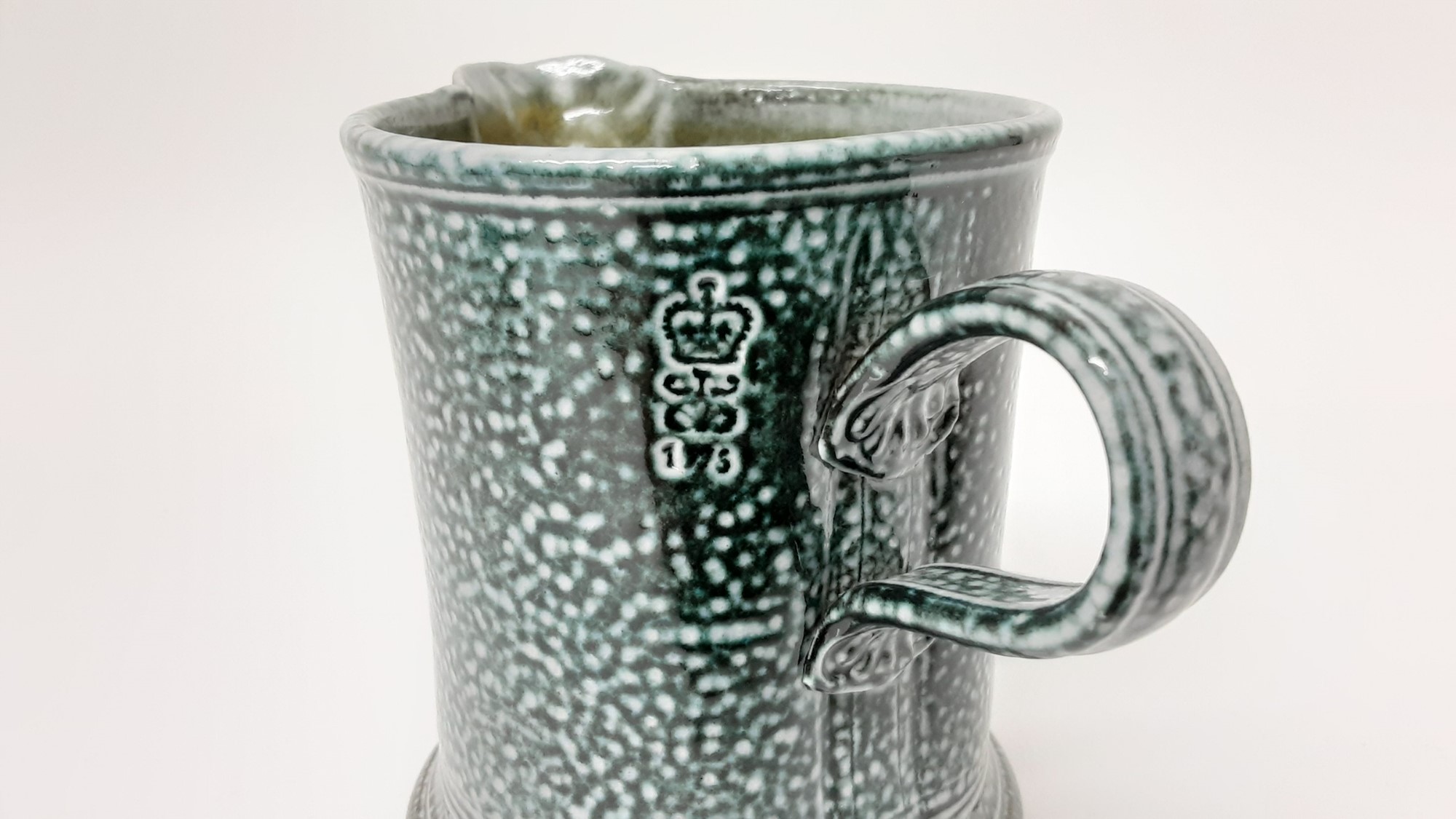 Lot 1184 - Steve Harrison studio pottery salt glazed