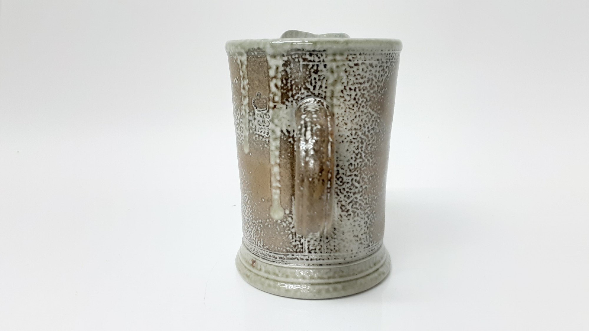 STEVE HARRISON Salt glazed Jug 2000年製 Harrison, Steve – Green Salt Glaze Jug – Primavera Gallery
