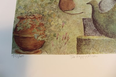 Lot 305 - Sue Macartney Snape print - English Eccentricities: ‘The Happy Man ‘ signed and numbered 423/600