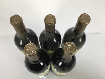 Lot 67 - Wine - five bottles, Domaine De Chevalier Leognan Blanc 2004, owc