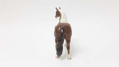 Lot 32 - Beswick Pinto Pony, first version - Skewbald, model no 1373, designed by Arthur Gredington, 16.5cm high