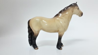 Lot 33 - Beswick Highland Pony - Mackionneach, model no.1644, designed by Arthur Gredington, 18cm high