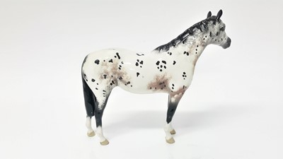 Lot 34 - Beswick Appaloosa Stallion, model no. 1772, designed by Arthur Gredington, 20cm high