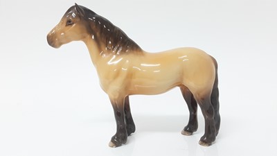 Lot 39 - Beswick Highland Pony - Mackionneach, model no.1644, designed by Arthur Gredington, 17.5cm high